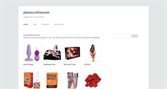 Desktop Screenshot of pleasureheaven.co.uk